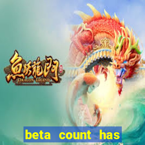 beta count has changed pt br